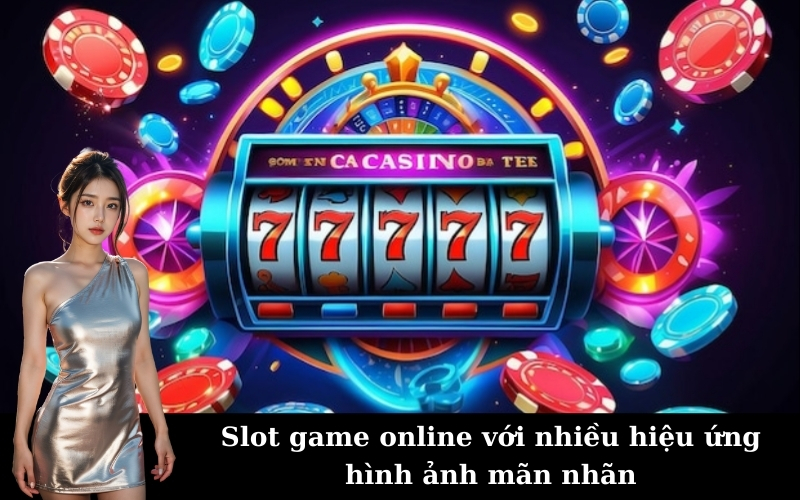 Slot game online với nhiều hiệu ứng hình ảnh mãn nhãn
