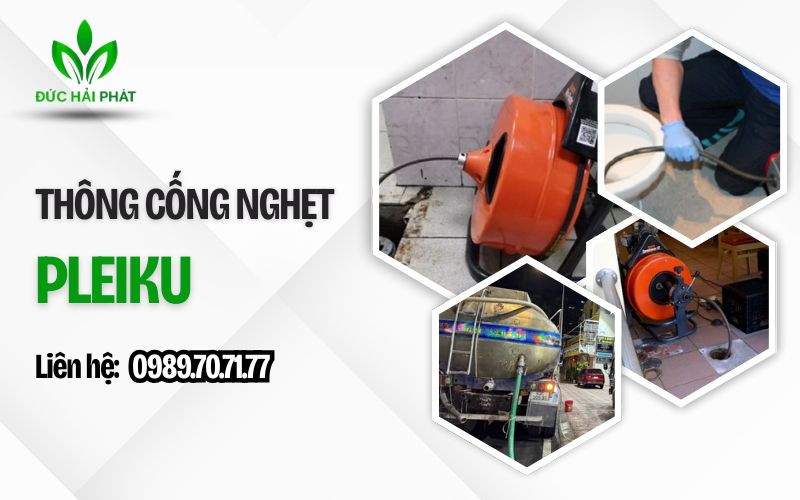 thông cống nghẹt pleiku