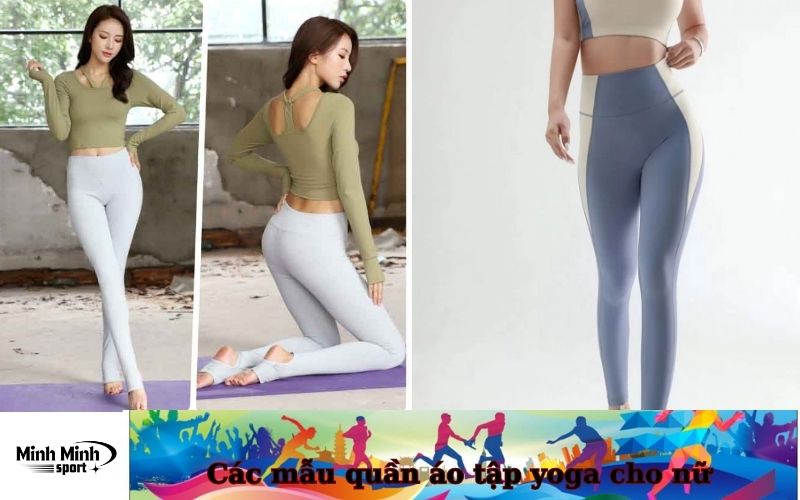 Các mẫu quần áo tập yoga cho nữ