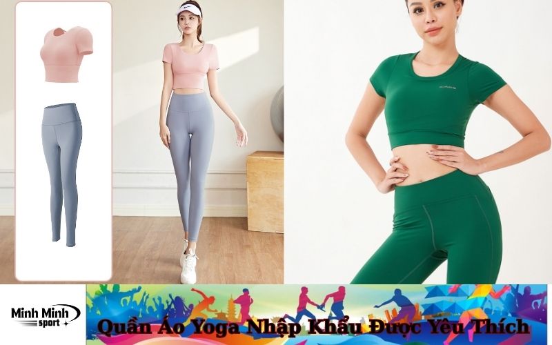 Mẫu Quần Áo Yoga Nhập Khẩu Được Yêu Thích 2025