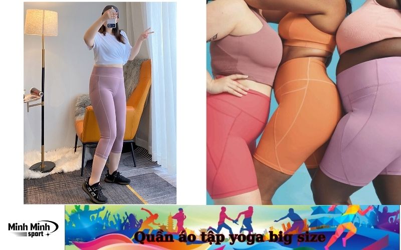 Quần áo tập yoga big size