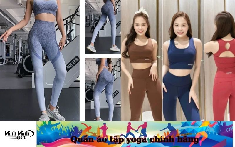 Quần áo tập yoga chính hãng