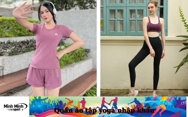 Quần áo tập yoga nhập khẩu