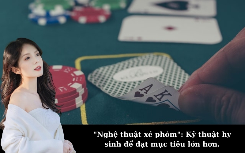 "Nghệ thuật xé phỏm": Kỹ thuật hy sinh để đạt mục tiêu lớn hơn.