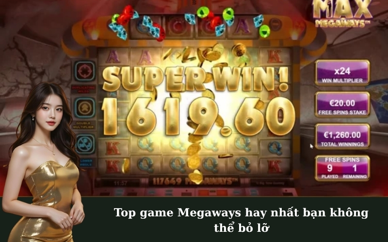 Top game Megaways hay nhất bạn không thể bỏ lỡ
