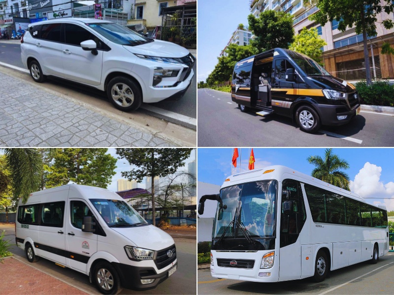 Tham khảo bảng giá thuê xe đi Mũi Né