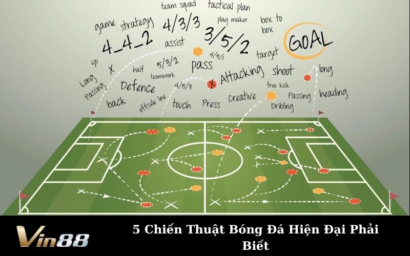 5 Chiến Thuật Bóng Đá Hiện Đại Phải Biết