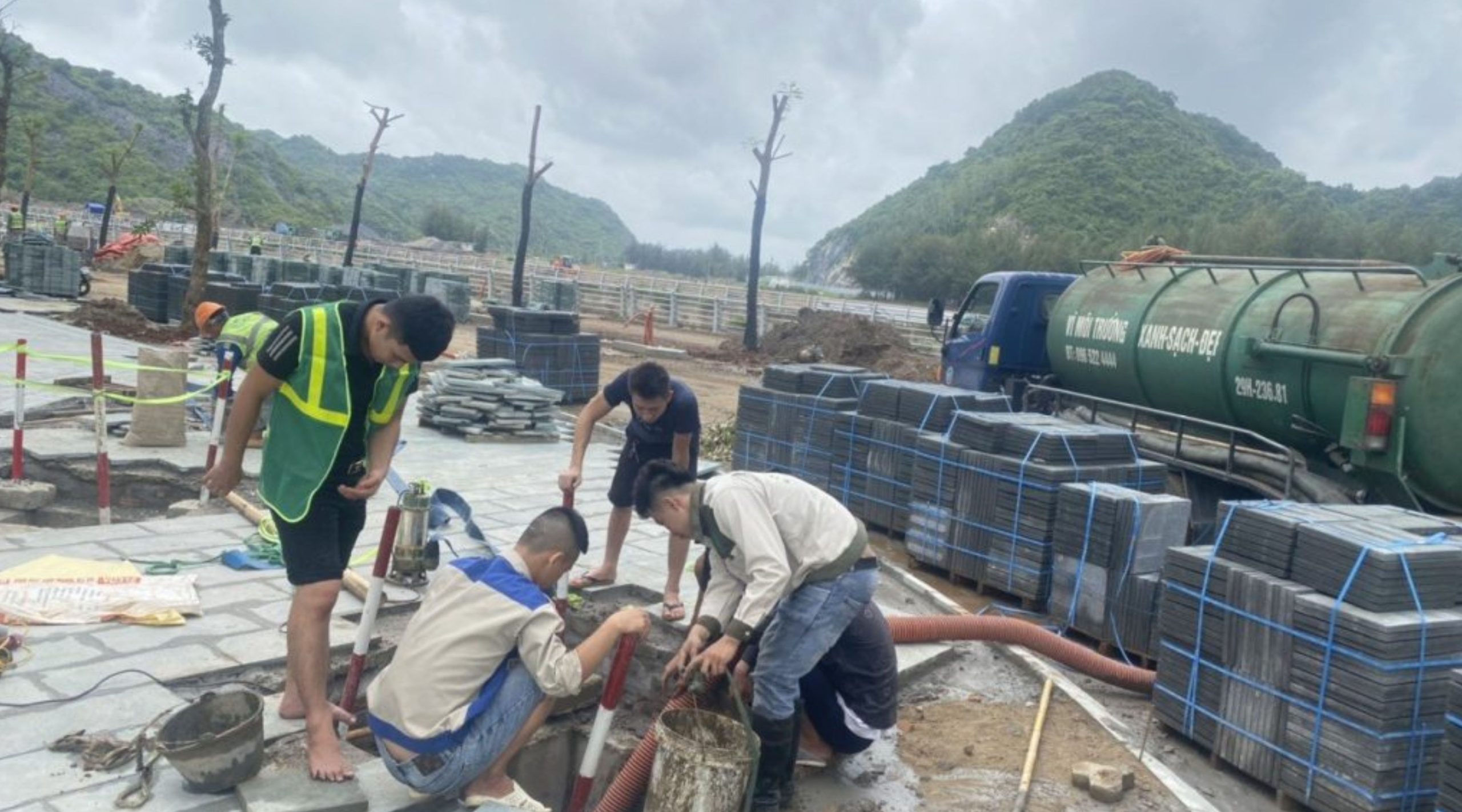 hút bể phốt tại đống đa